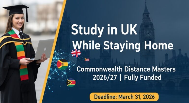 Commonwealth Distance Learning Master's Scholarships