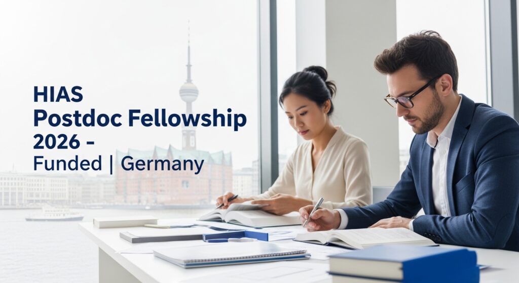 HIAS Postdoc Fellowship 2026 – Funded Research Opportunity in Germany