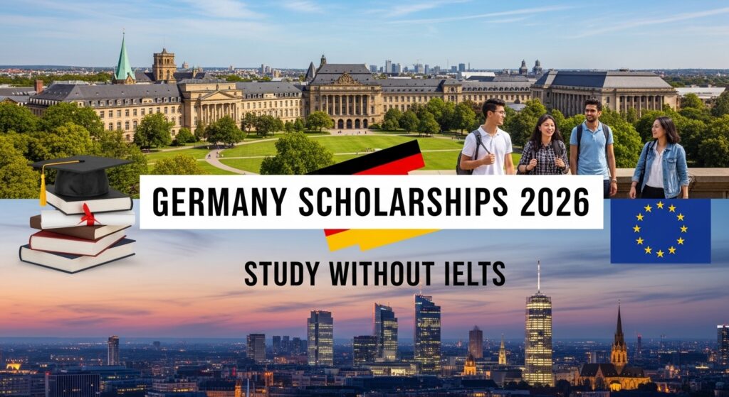 Scholarships in Germany Without IELTS