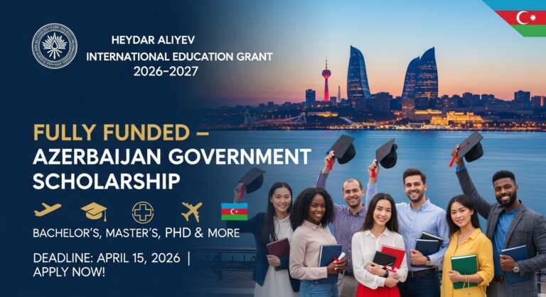 Azerbaijan Government Scholarship 2026/27 (Fully Funded)